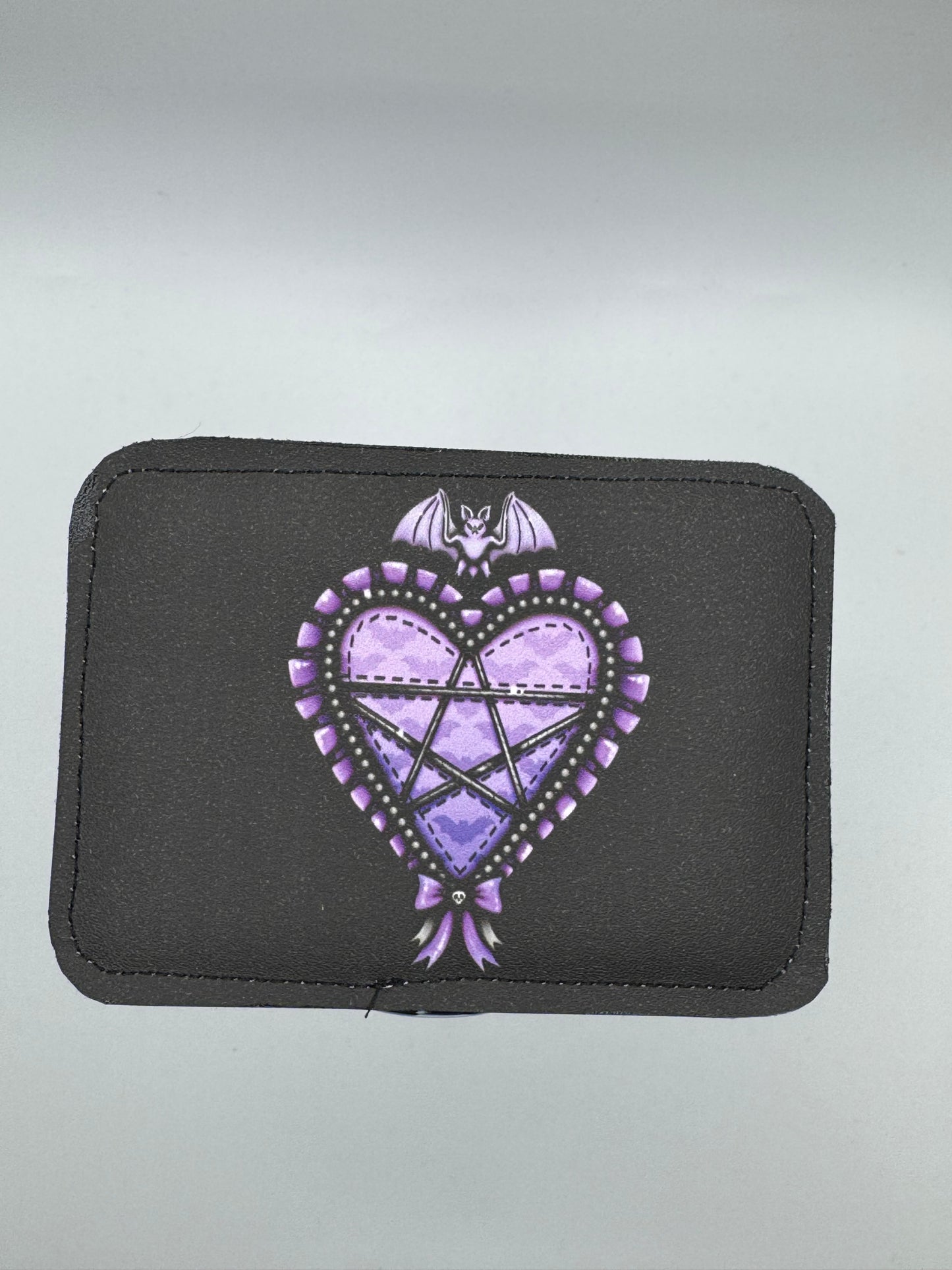Card Holder - Purple Bat