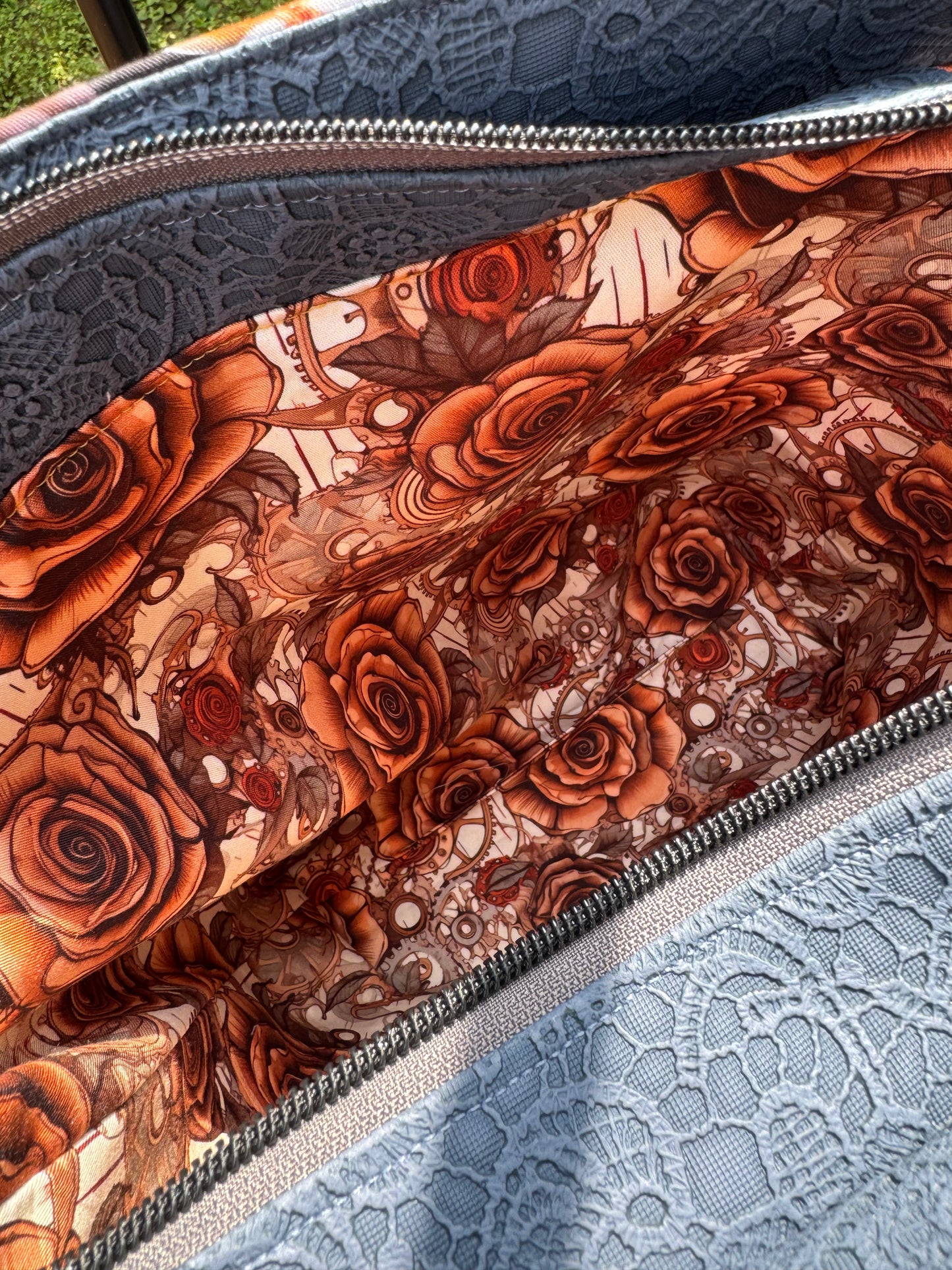 Zipped Up Tuesday - 3D Floral