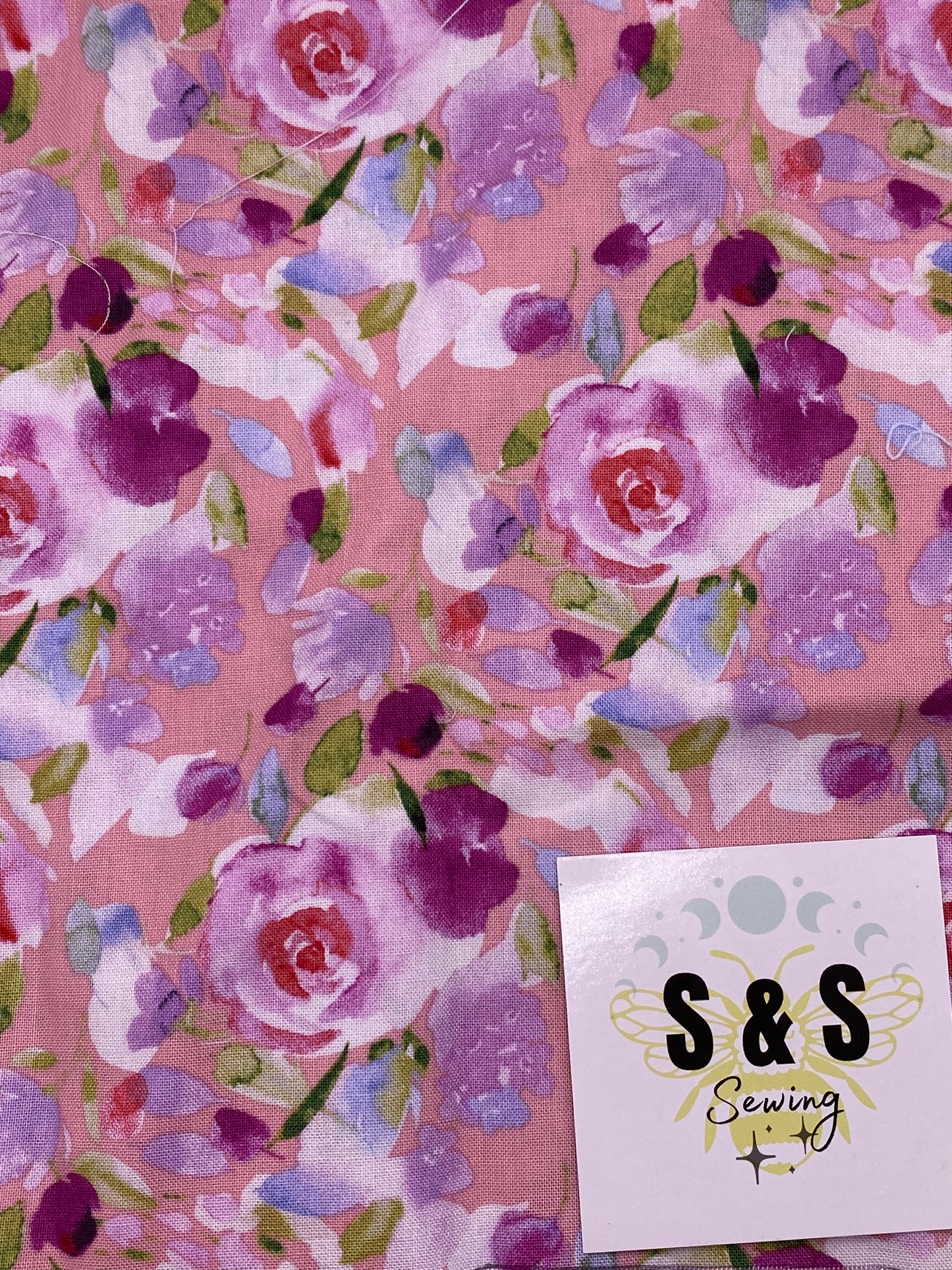 FL - Pink Watercolour Rose