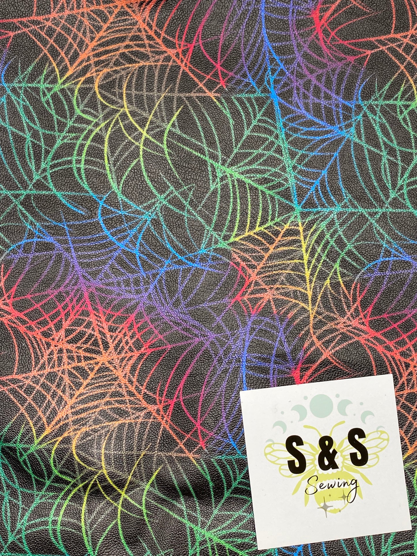 Neon Spiderwebs