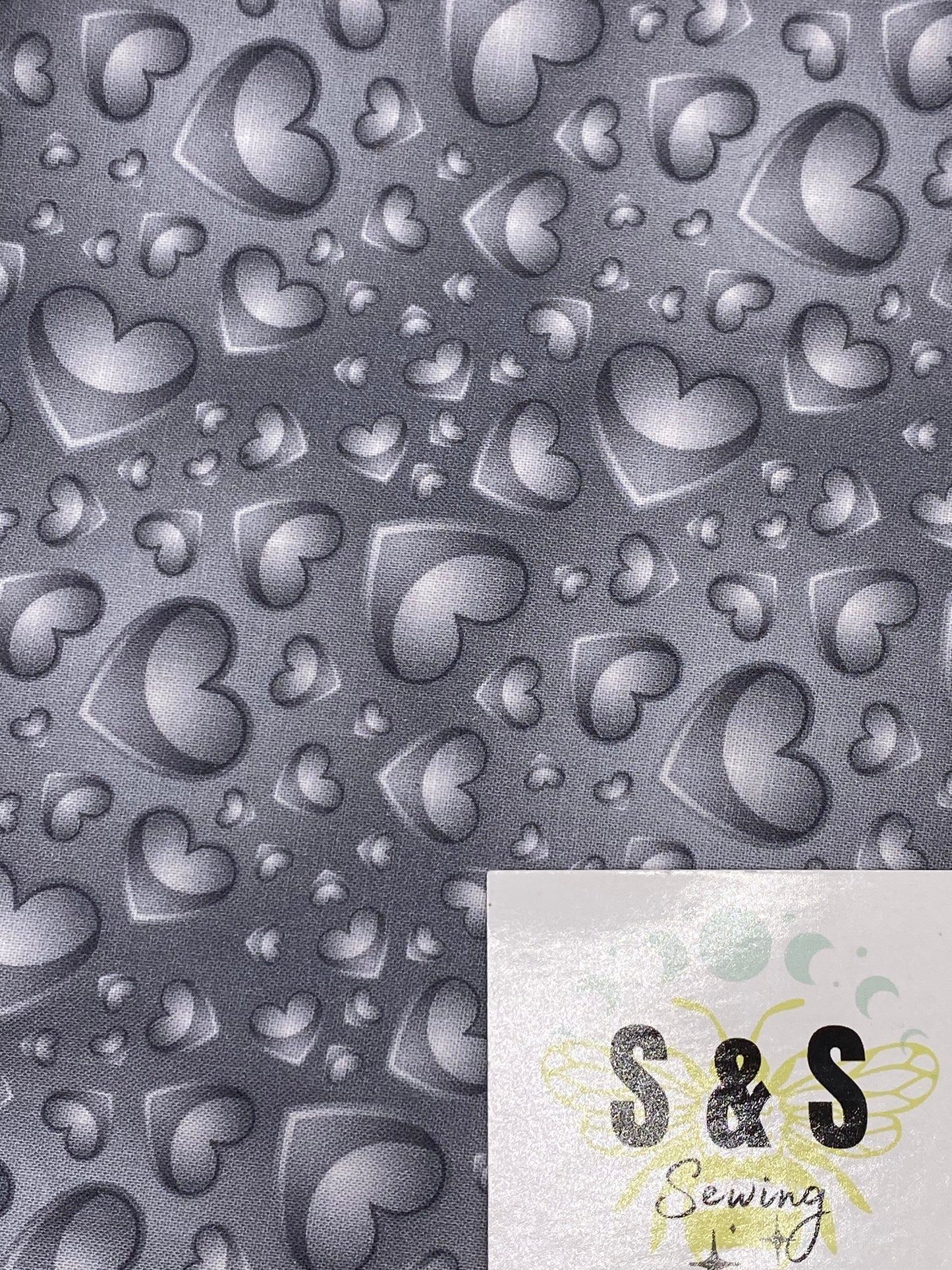 FO - Grey Bubble Heart