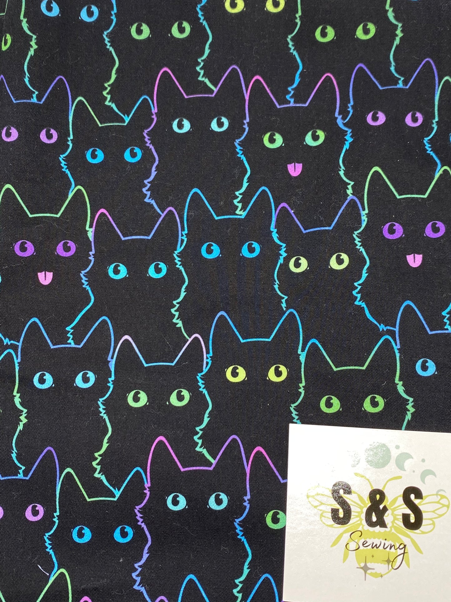 AI - Neon Blep Kitty