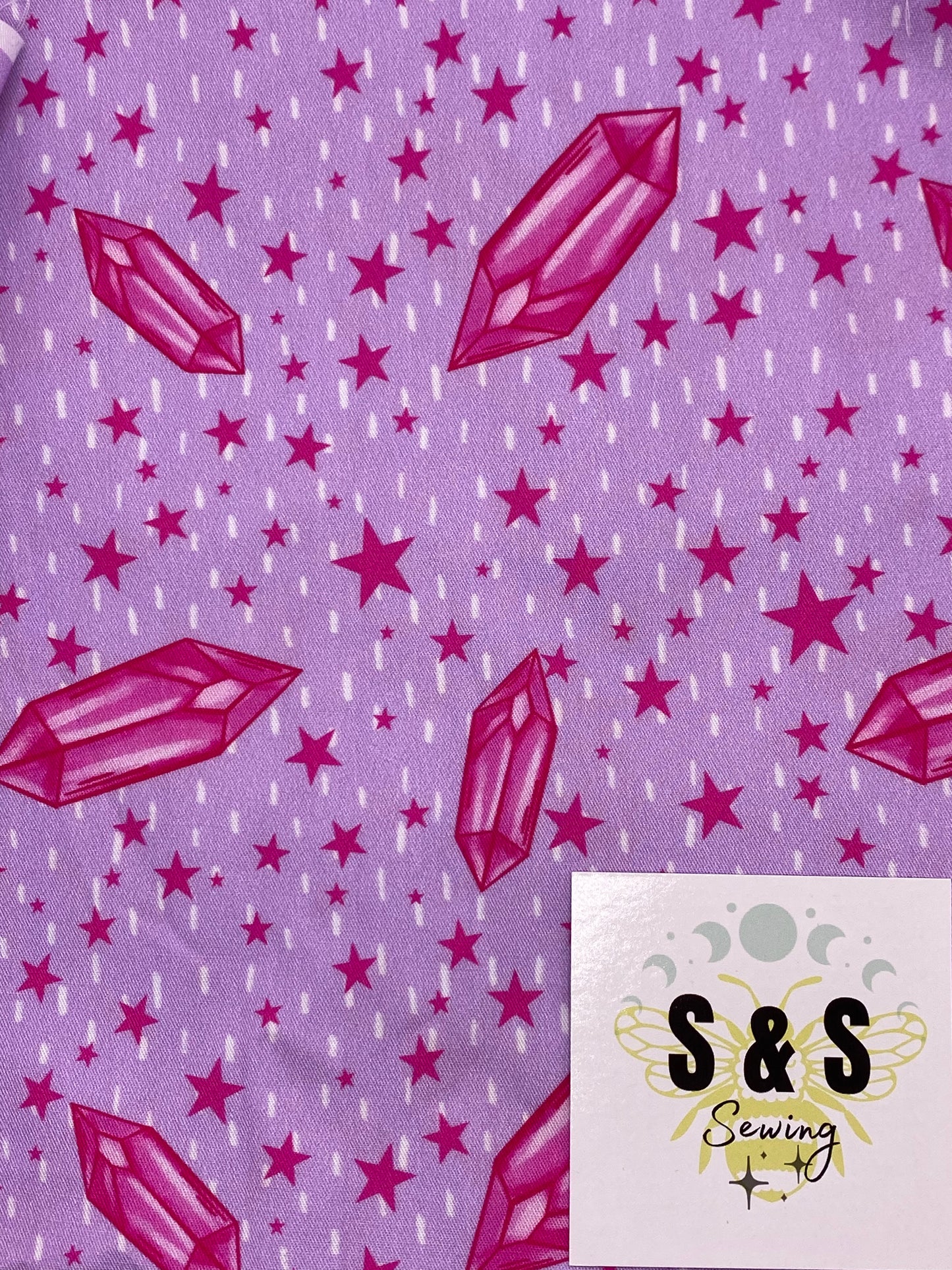 WO - Pink Crystals and Stars