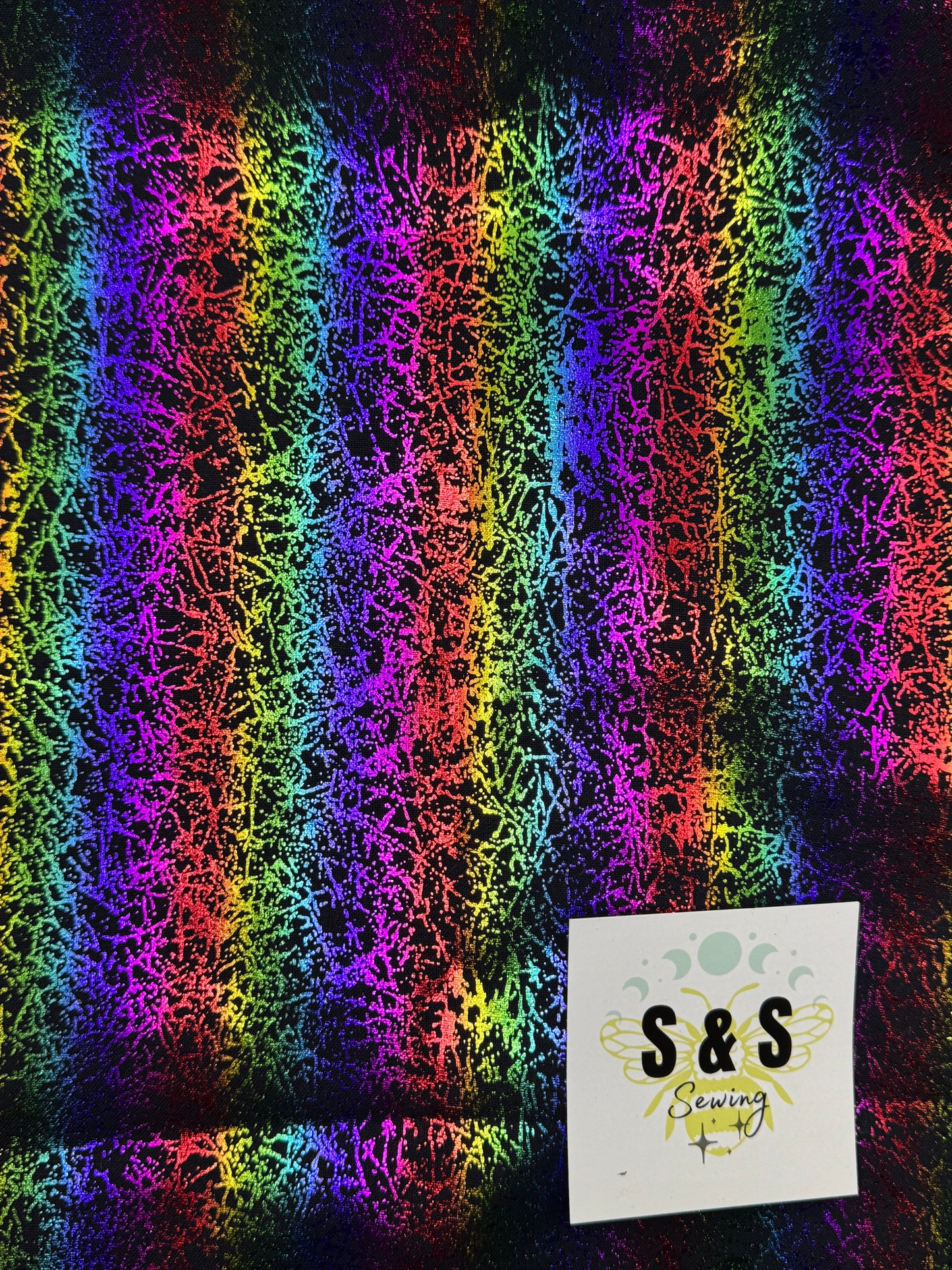 FO - Metallic Rainbow Stripe