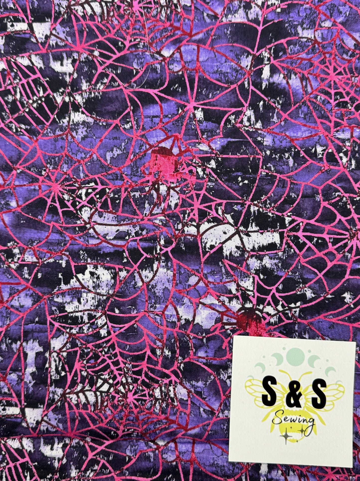 WO - Pink and Purple Spiderweb