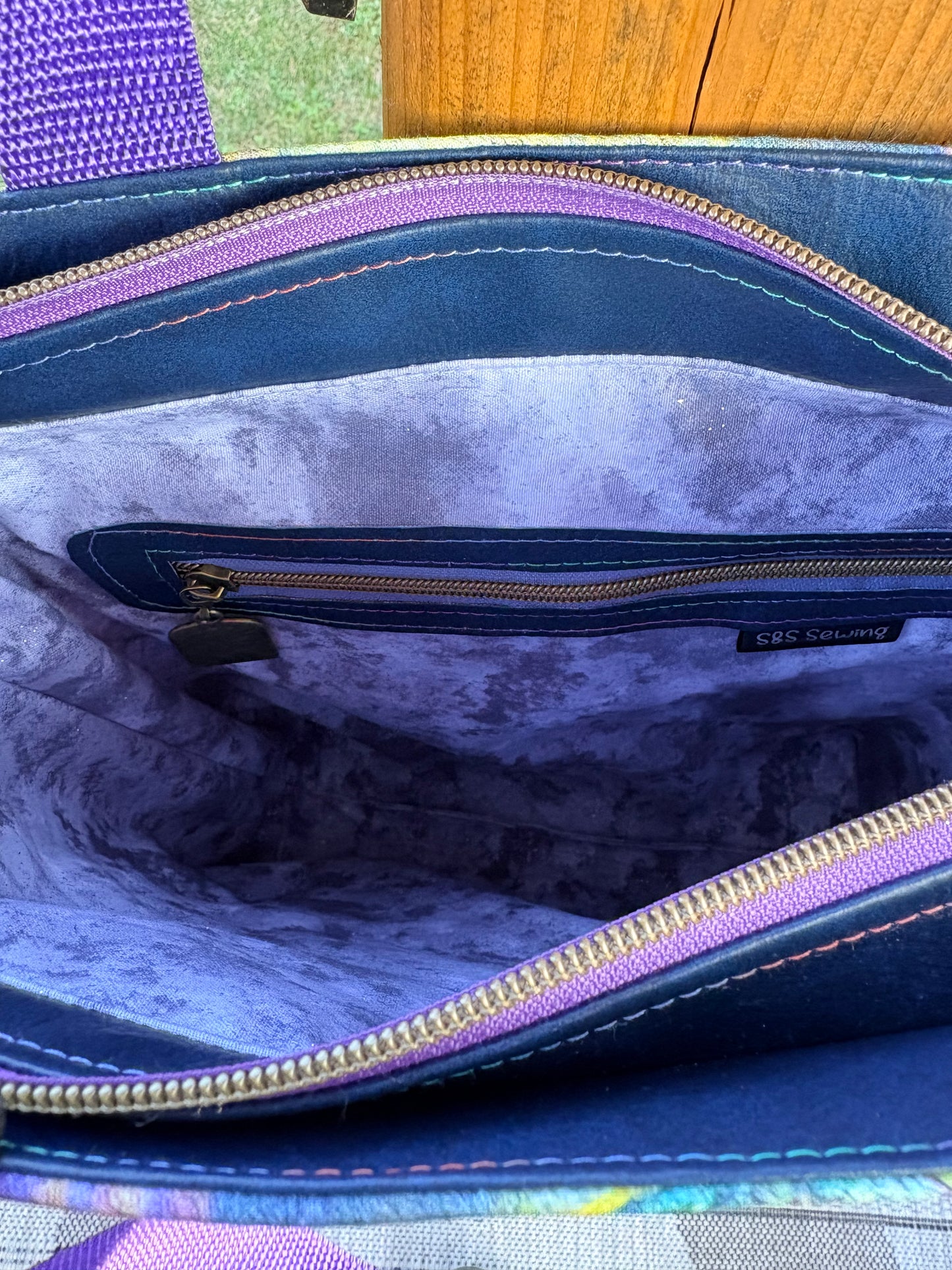 Zipped Up Tuesday - Purple Owl
