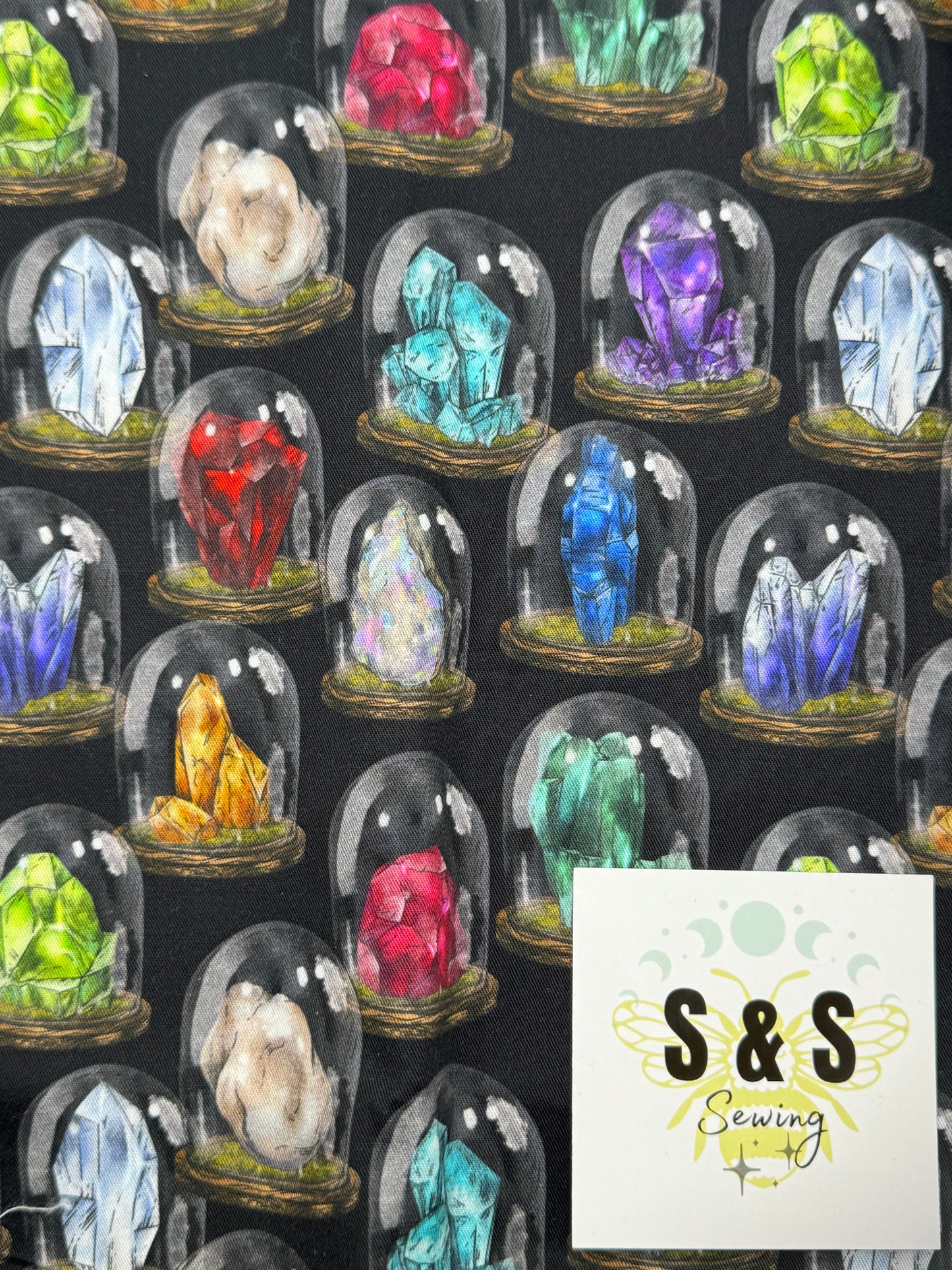 WO - Crystals in Bell Jars