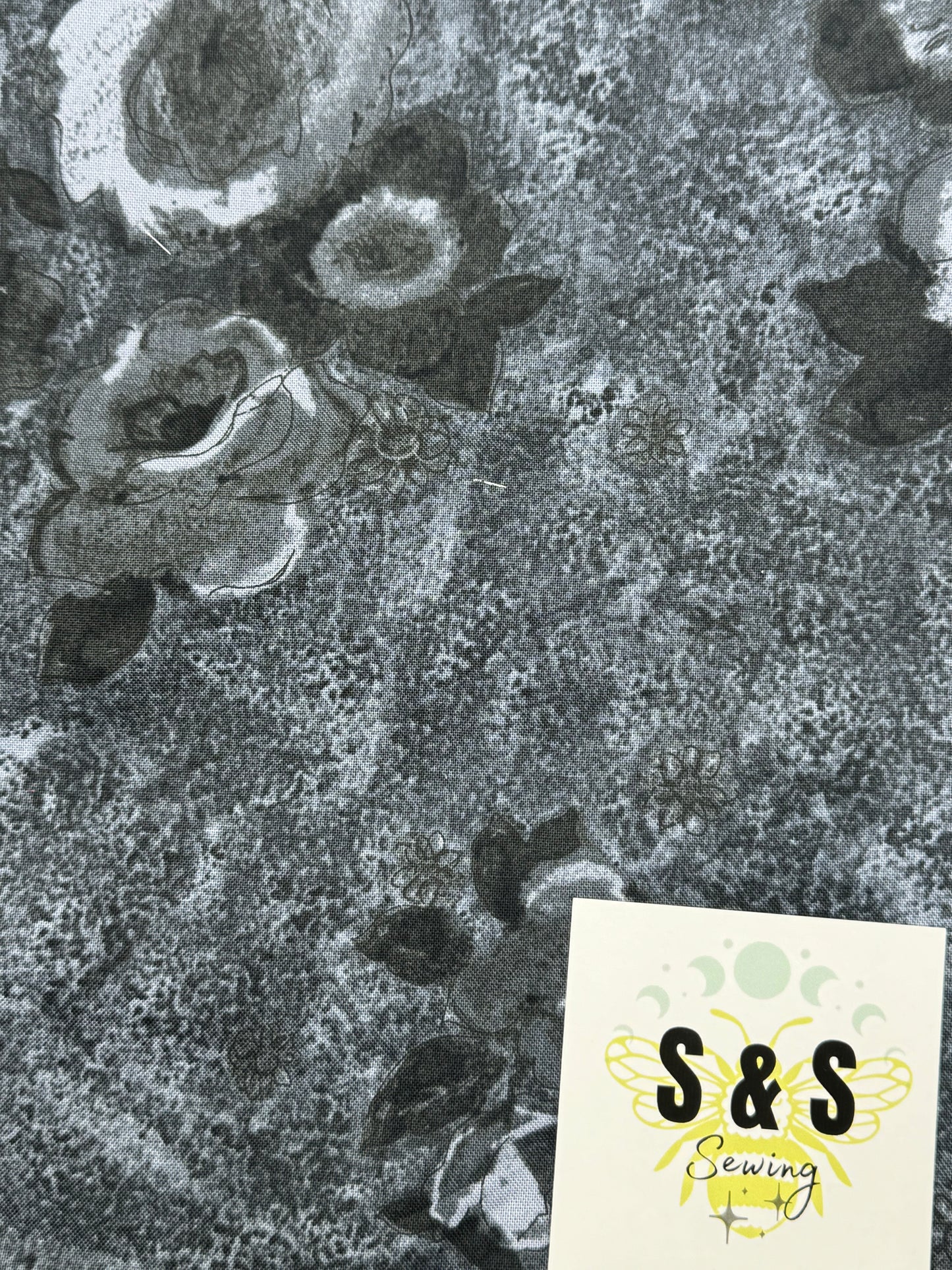 FL - Black and Grey Sketch Flowers