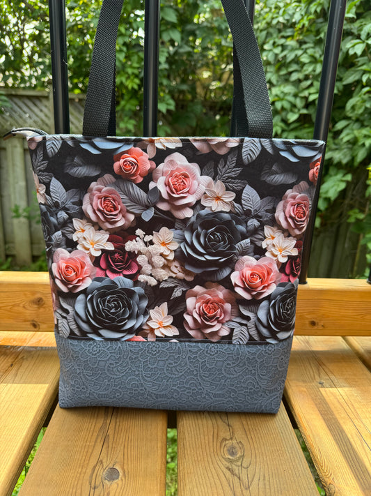 Zipped Up Tuesday - 3D Floral