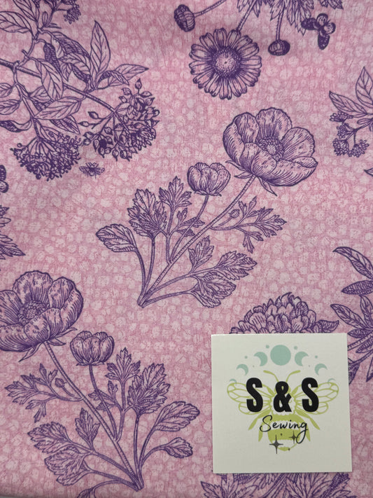 FL - Pink Vintage Floral