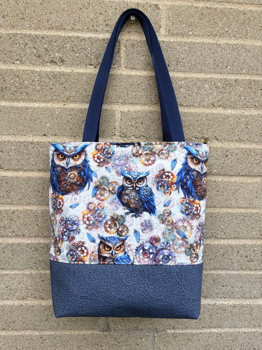 Zipped Up Tuesday - Blue Owl