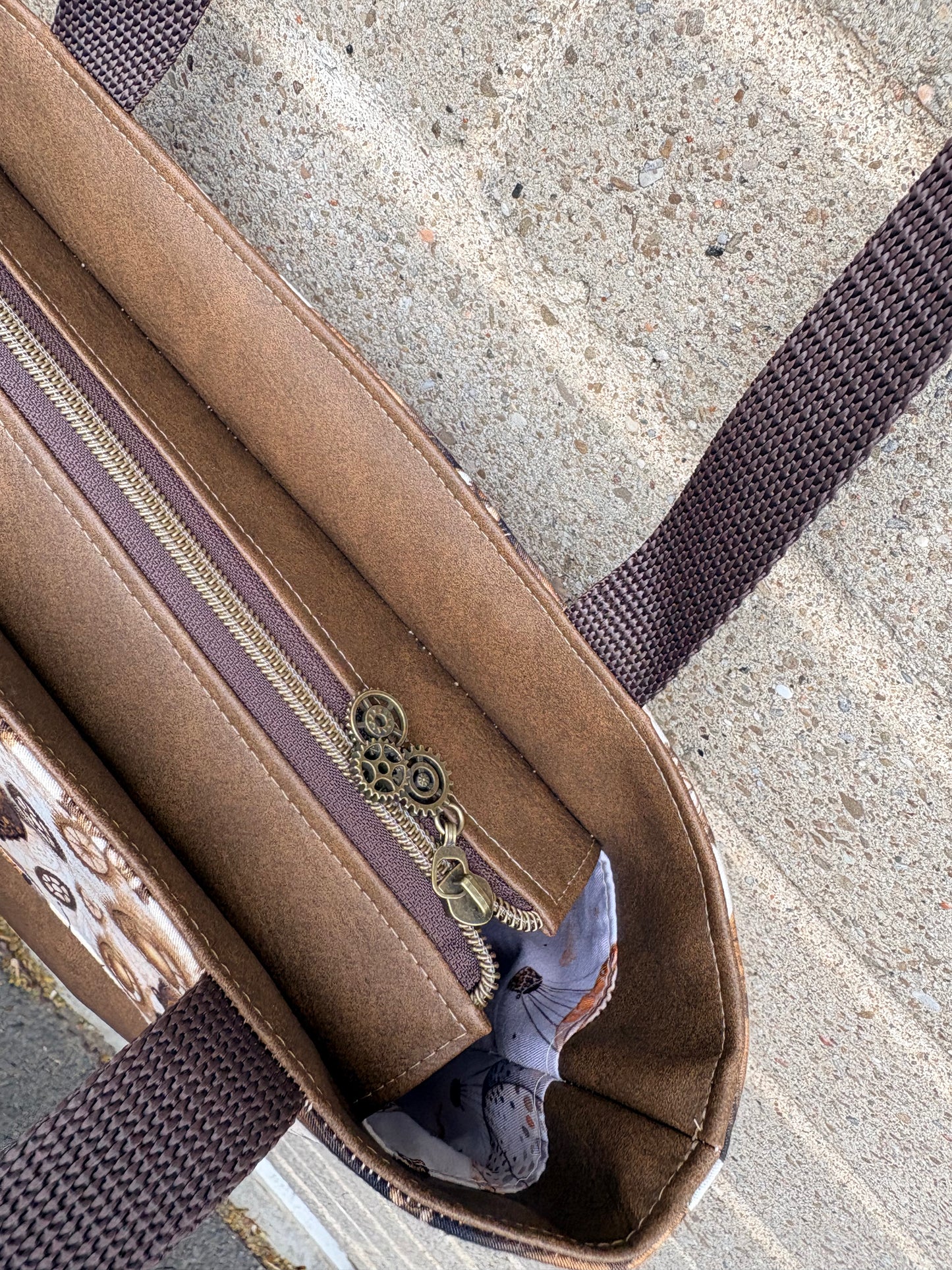 Zipped up Tuesday - Clockwork Butterfly