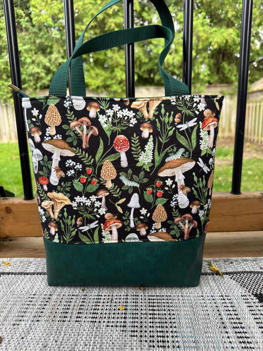 Zipped up Tuesday - Mushroom Wallpaper