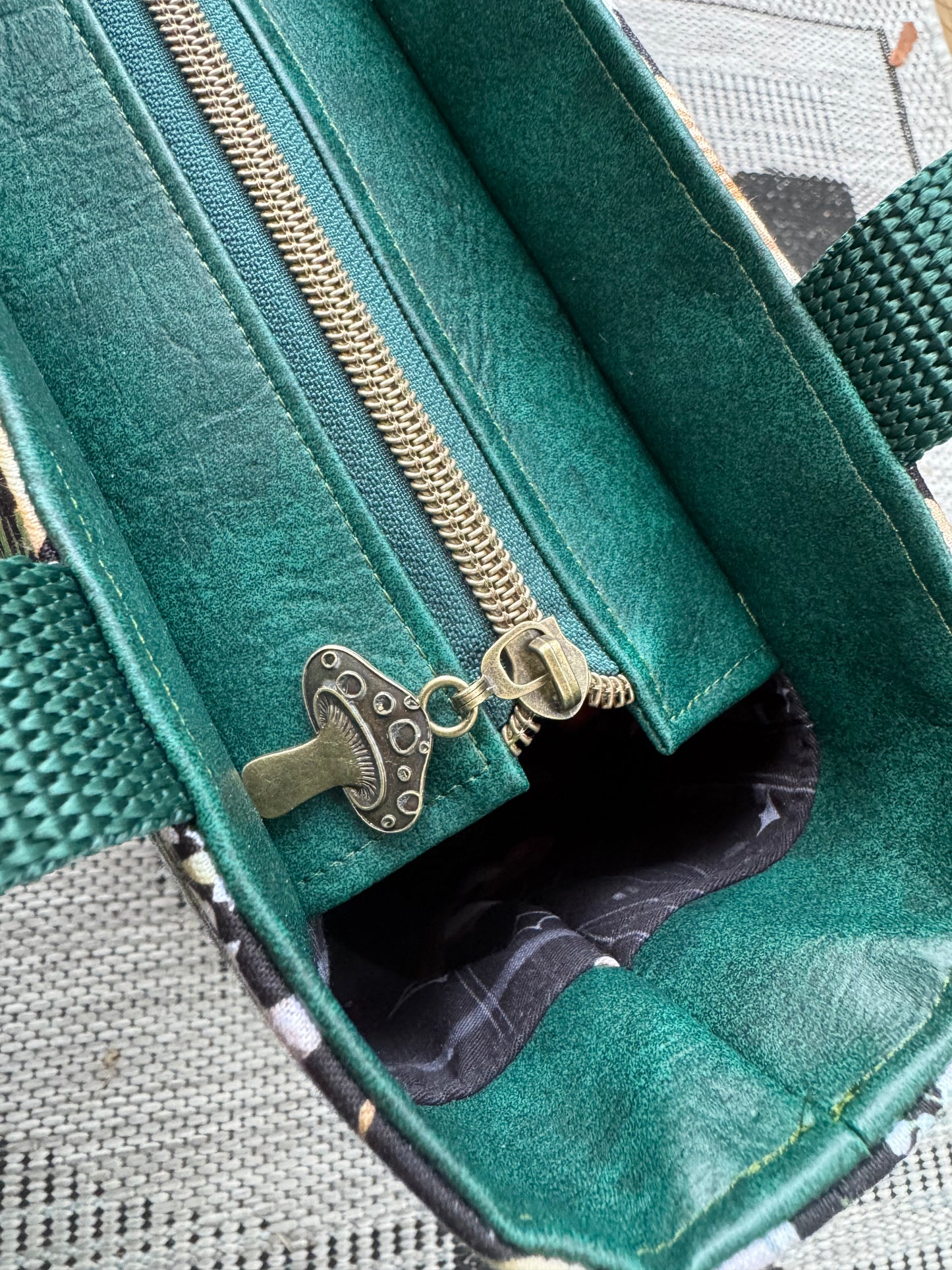 Zipped up Tuesday - Mushroom Wallpaper