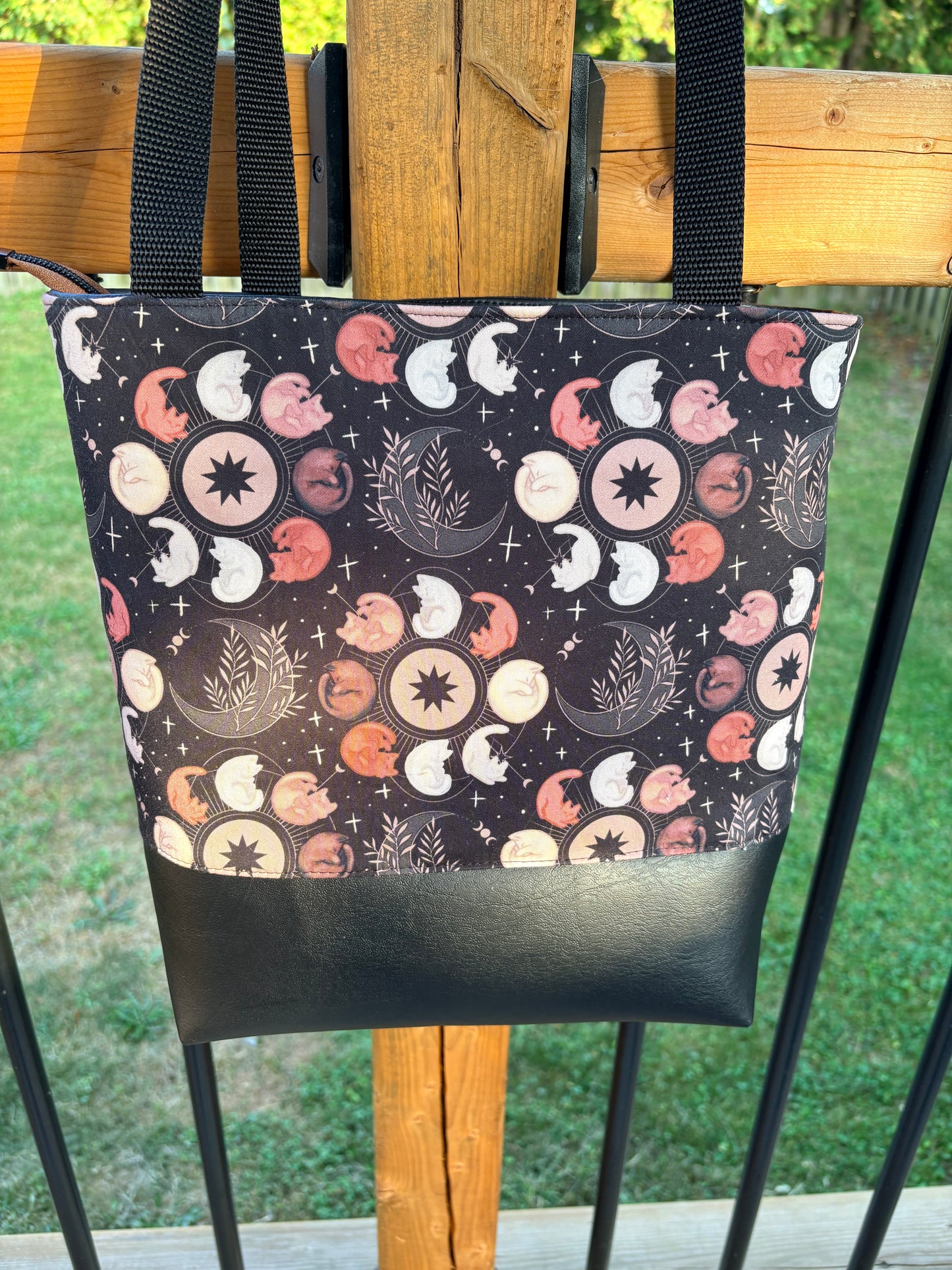 Zipped up Tuesday - Moon Kitty